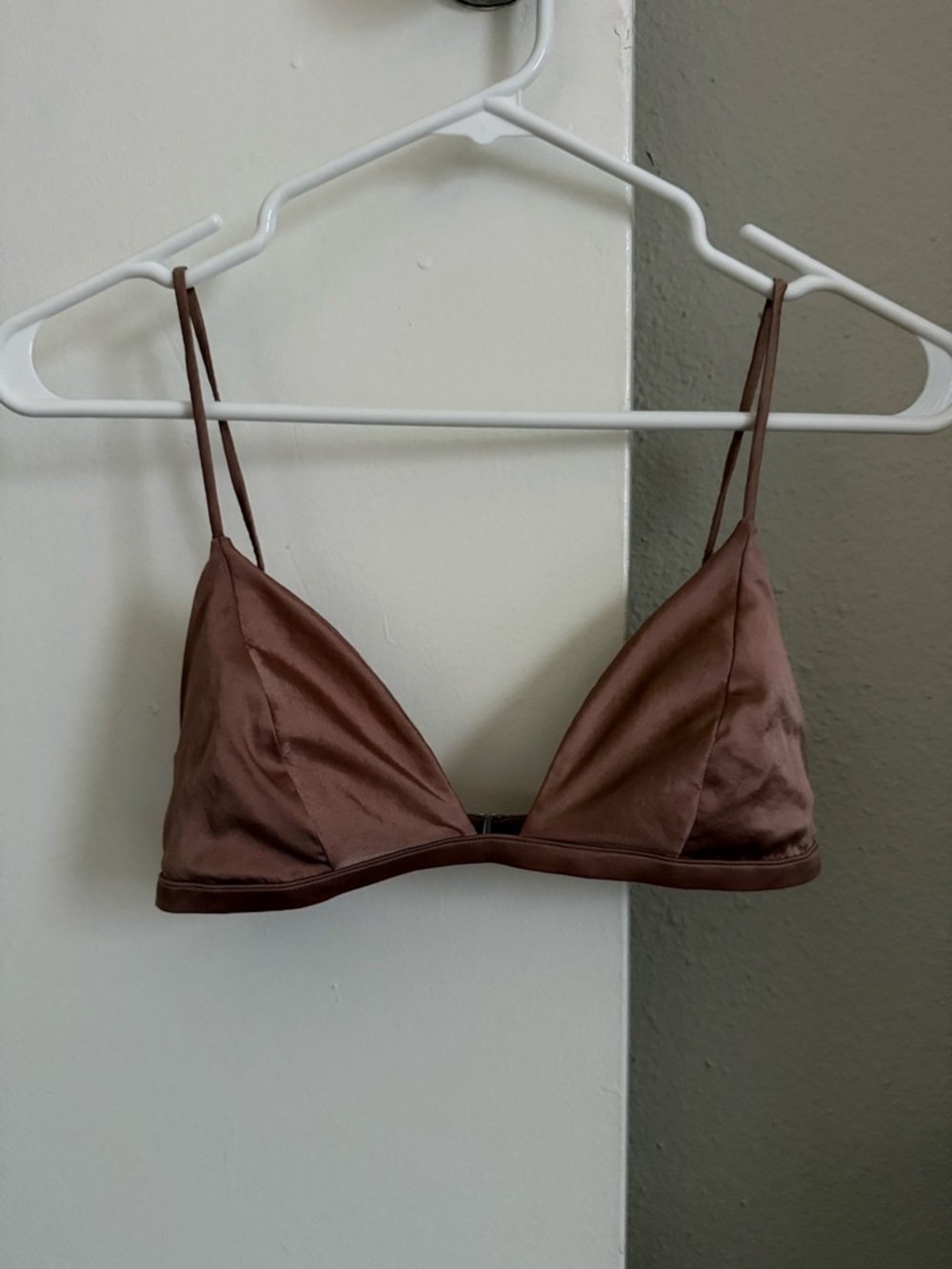 Fleur du Mal Luxe Triangle Bra